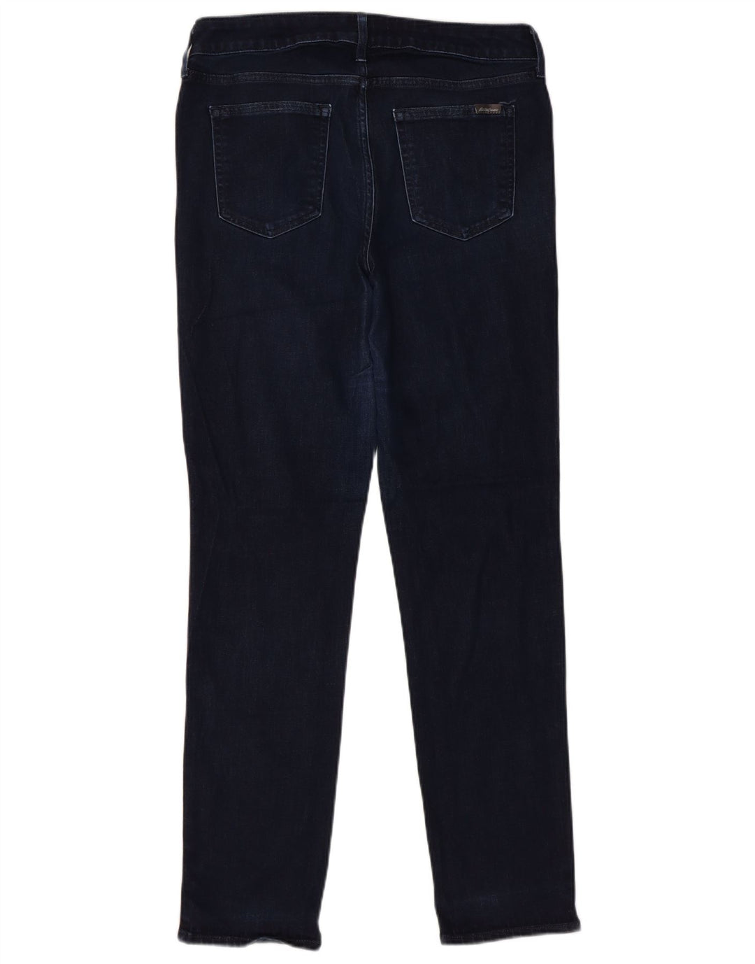Jeans dritti da donna Eddie Bauer US 10 Large W30 L31 Blu Navy