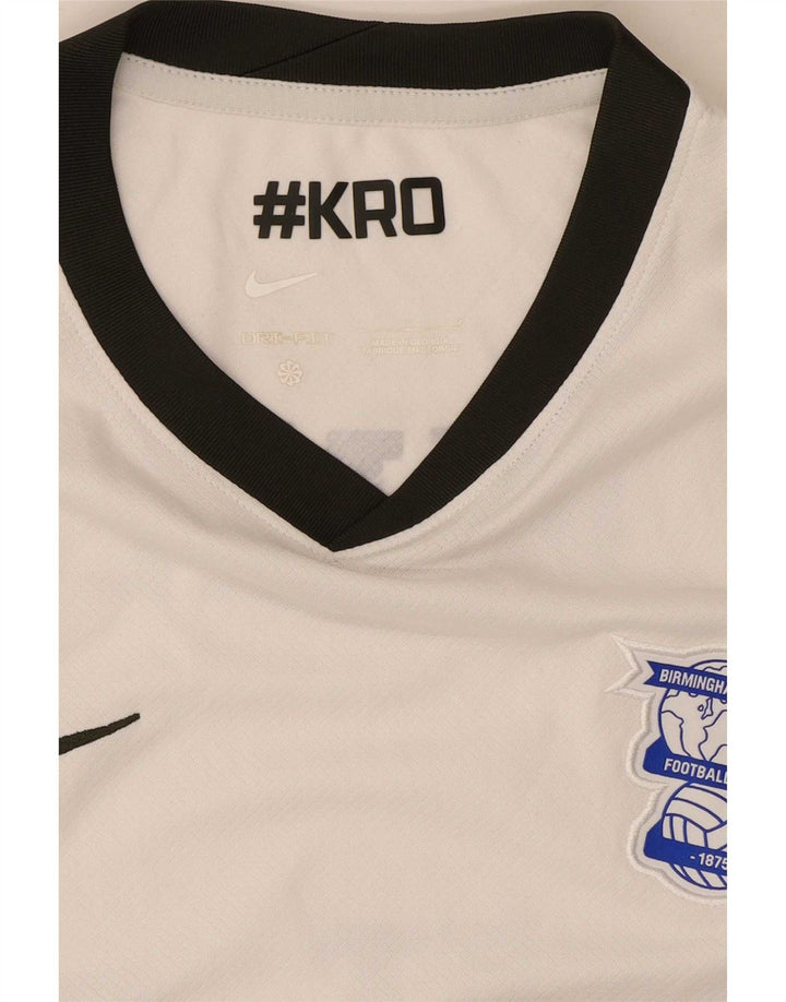 T-shirt grafica Nike Dri Fit da uomo, colore bianco medio, color block