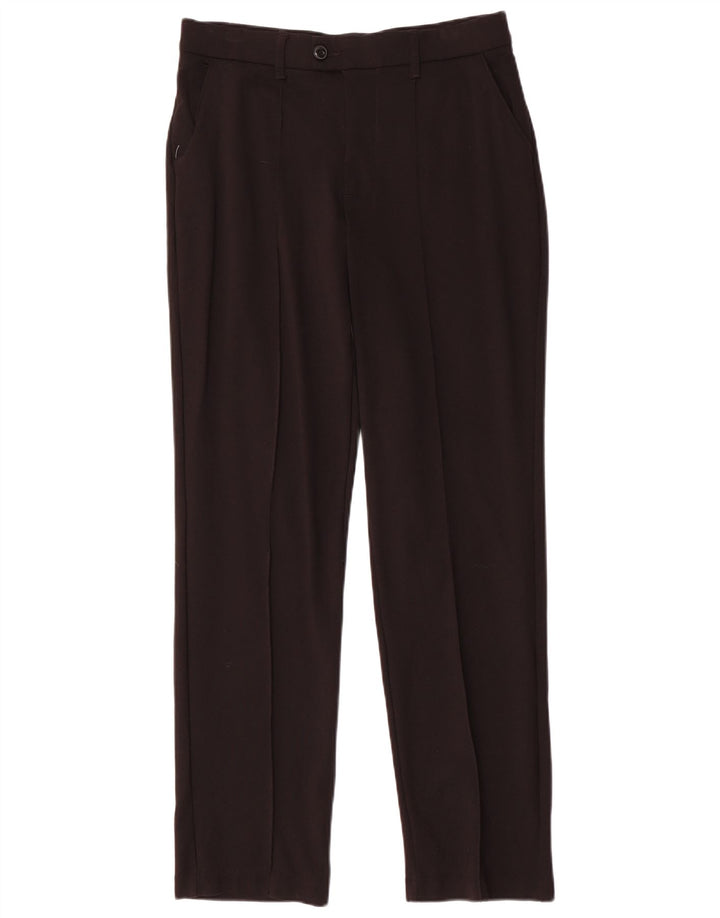 Pantaloni da abito LEE da donna a vita media con vestibilità regolare US 8 Medium W30 L32 Neri
