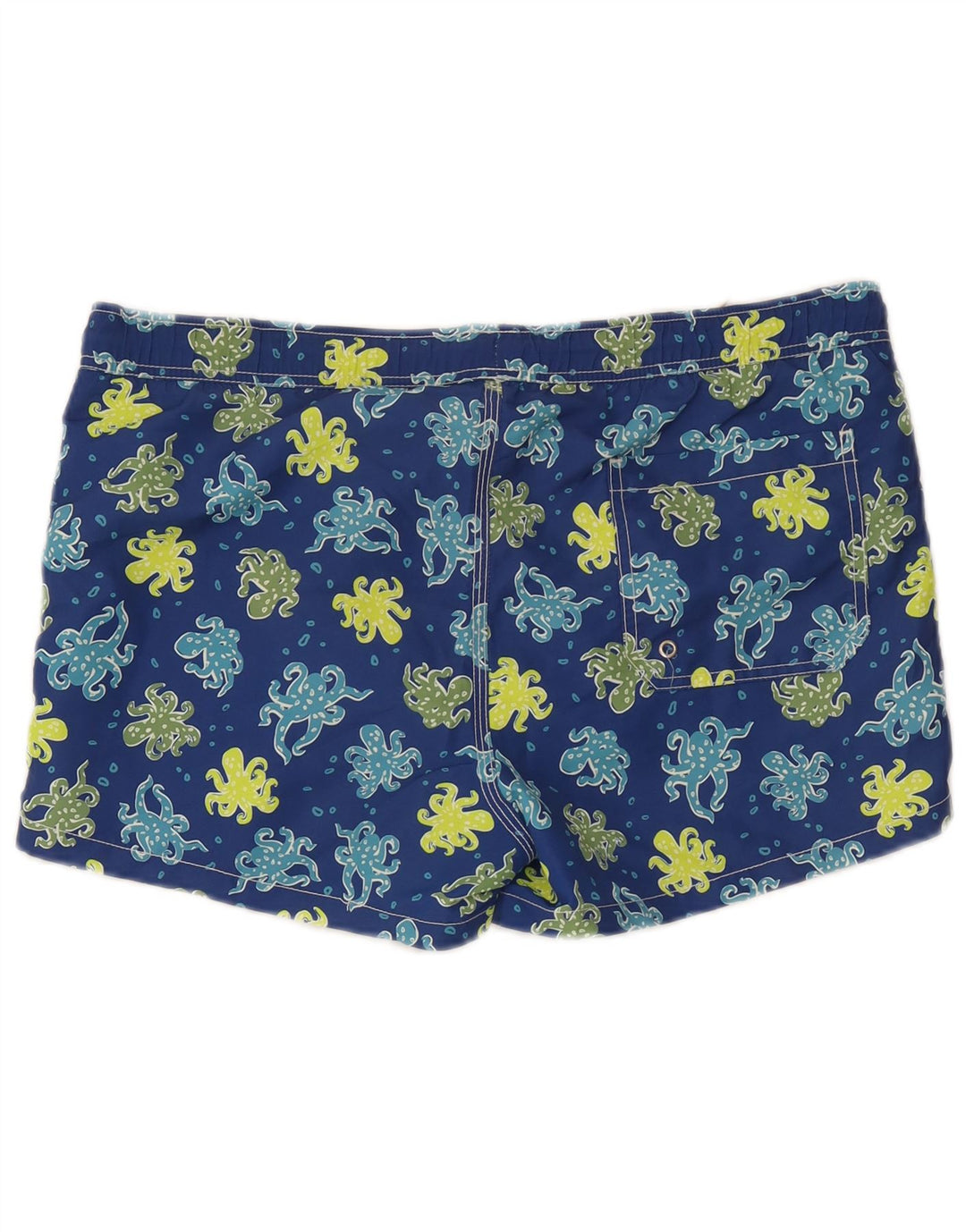 Pantaloncini da bagno Benetton da uomo con motivo astratto XL blu