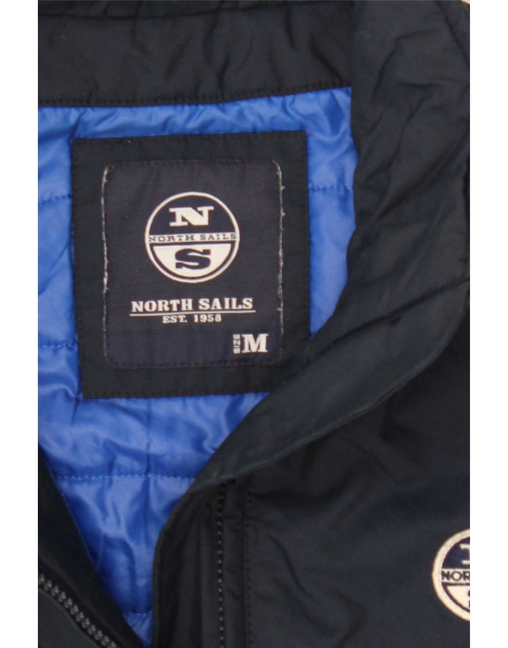 Giubbotto bomber da uomo North Sails UK 38 medio blu navy in poliammide