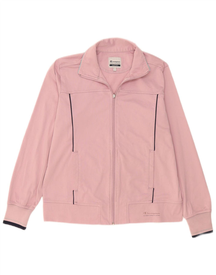 Giacca sportiva oversize da donna Champion Easy Fit UK 10 Small Rosa