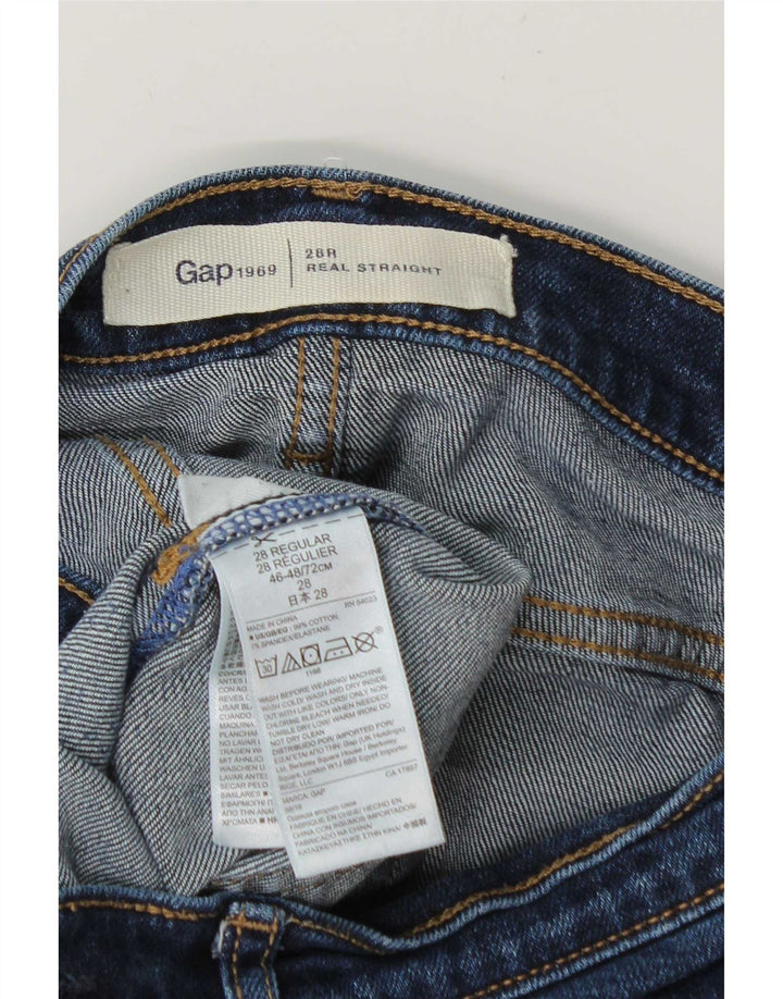 Jeans dritti da uomo Gap W28 L29 cotone blu