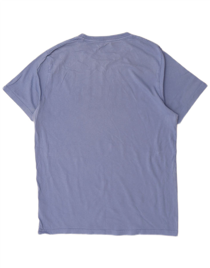 T-shirt grafica da uomo Joules Top in cotone blu medio