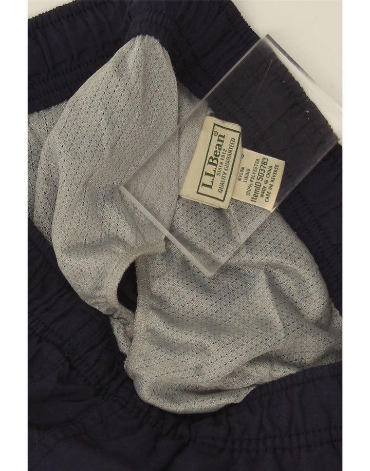 Pantaloncini da bagno da uomo L.L.BEAN piccoli in nylon blu navy