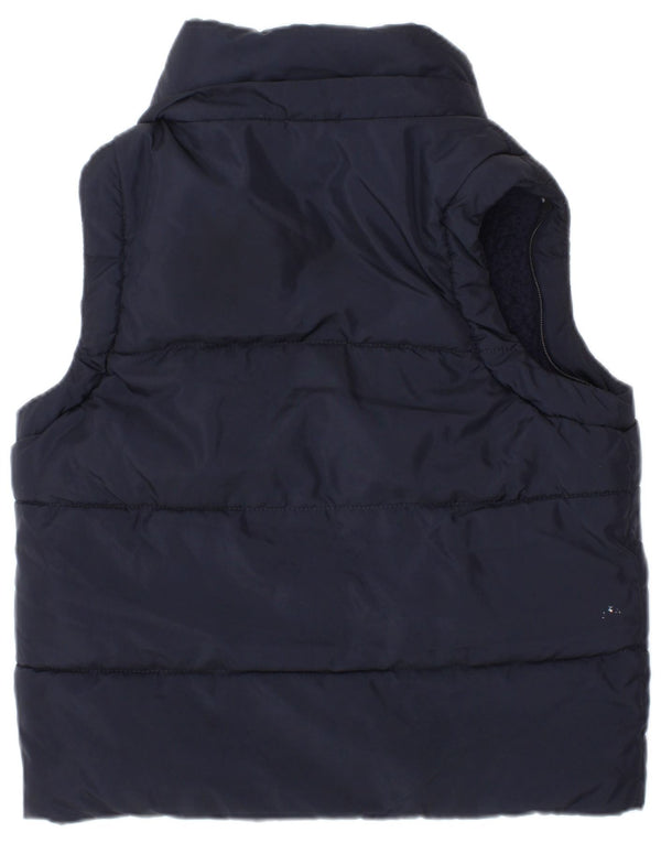 JOULES Baby Boys Padded Gilet 18-24 Months Navy Blue Polyester