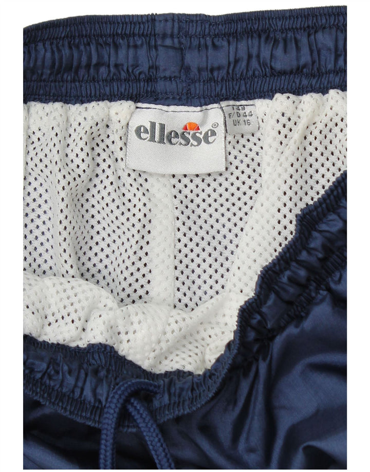 Pantaloni da tuta da donna Ellesse Joggers UK 16 Large Blu Navy Poliestere