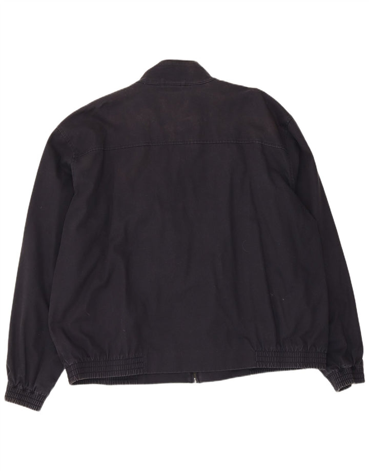 Giubbotto bomber da uomo Lyle & Scott UK 44 2XL Cotone blu navy