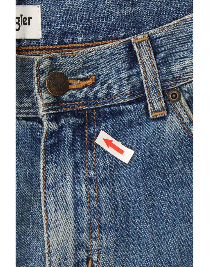 Jeans dritti da uomo Wrangler Texas W30 L28 cotone blu