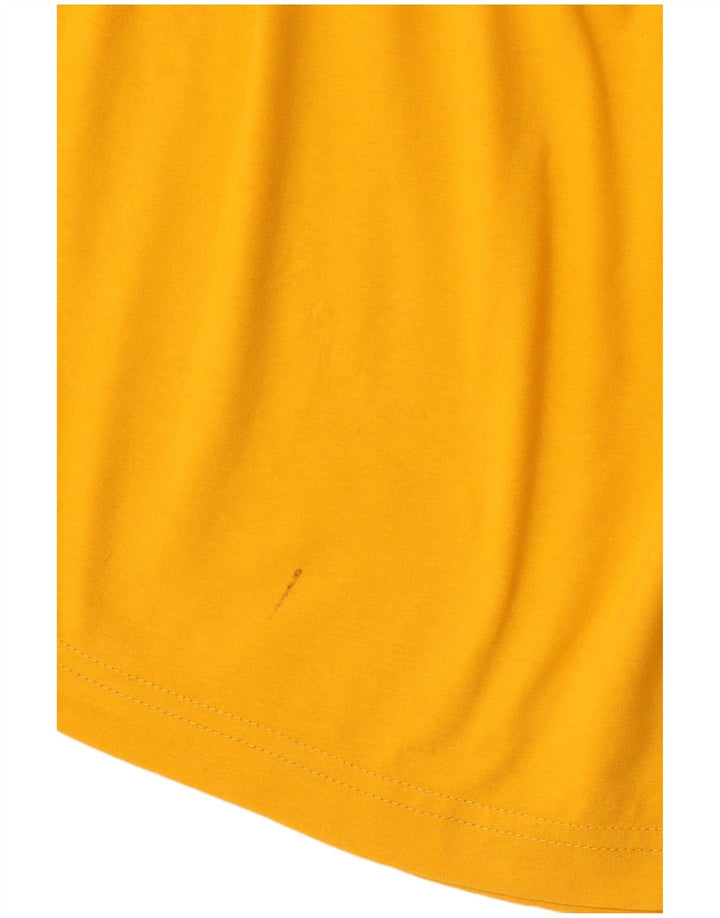 T-shirt grafica da uomo CHAMPION Top giallo medio