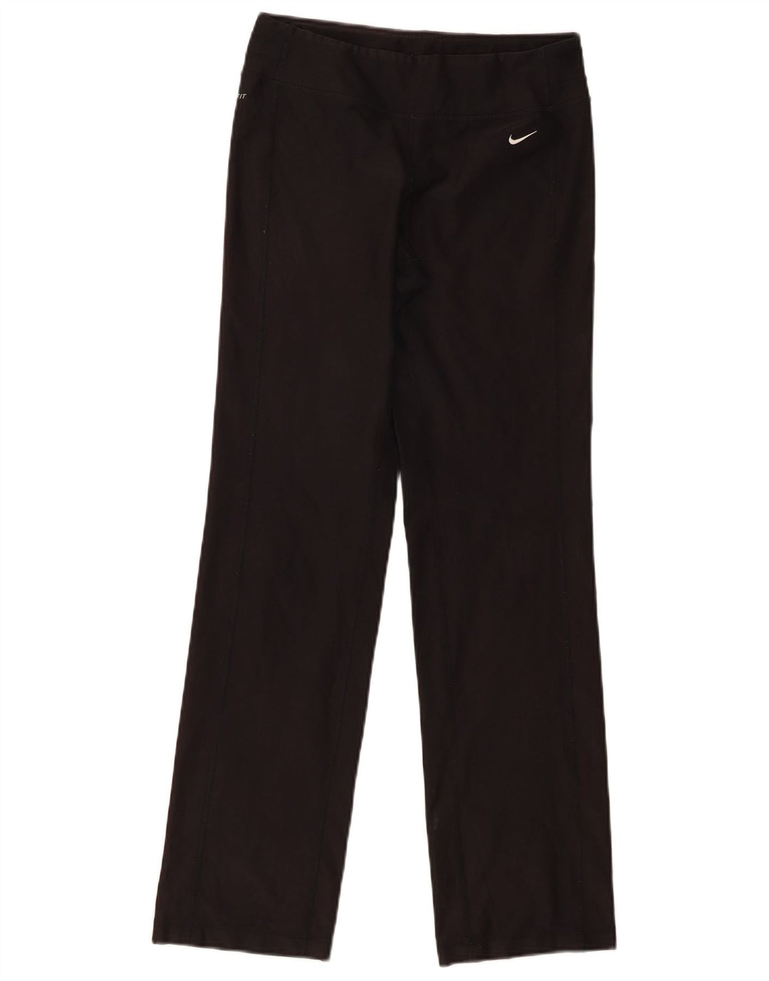 NIKE Womens Dri Fit Tracksuit Trousers UK 10 Small  Black