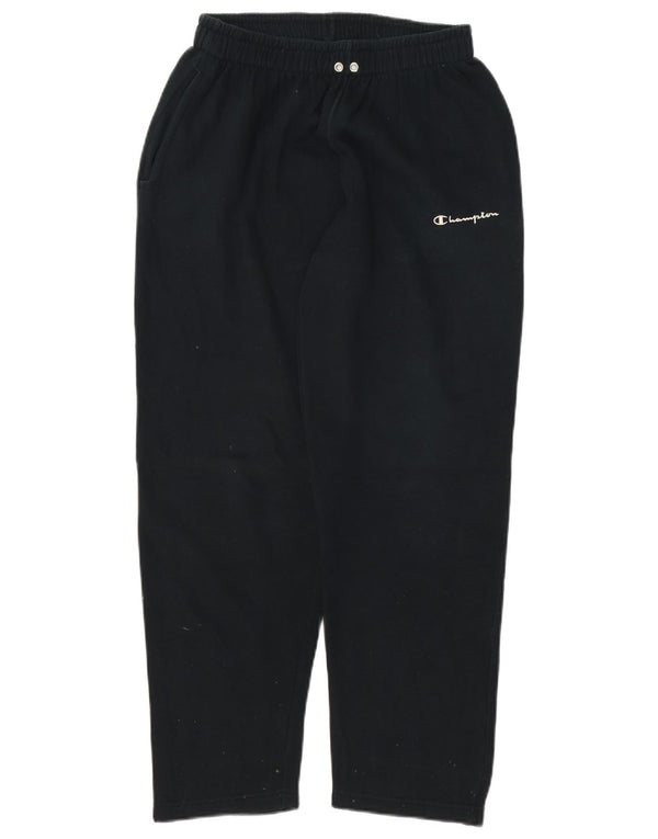 Pantaloni da tuta da uomo Champion piccoli in cotone nero