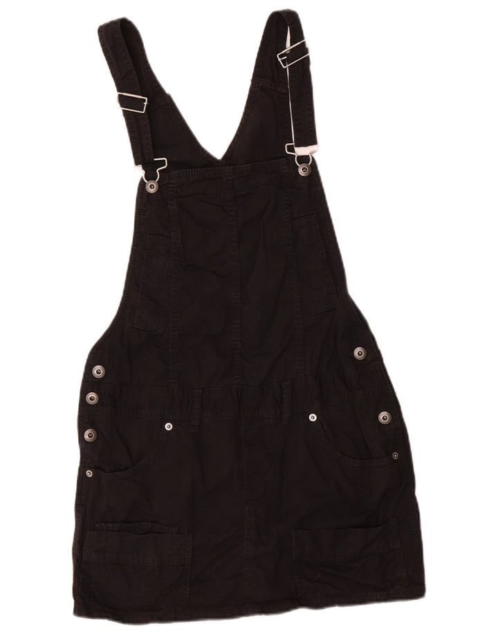 Abito Salopette Donna Benetton IT 42 Medio Nero Cotone