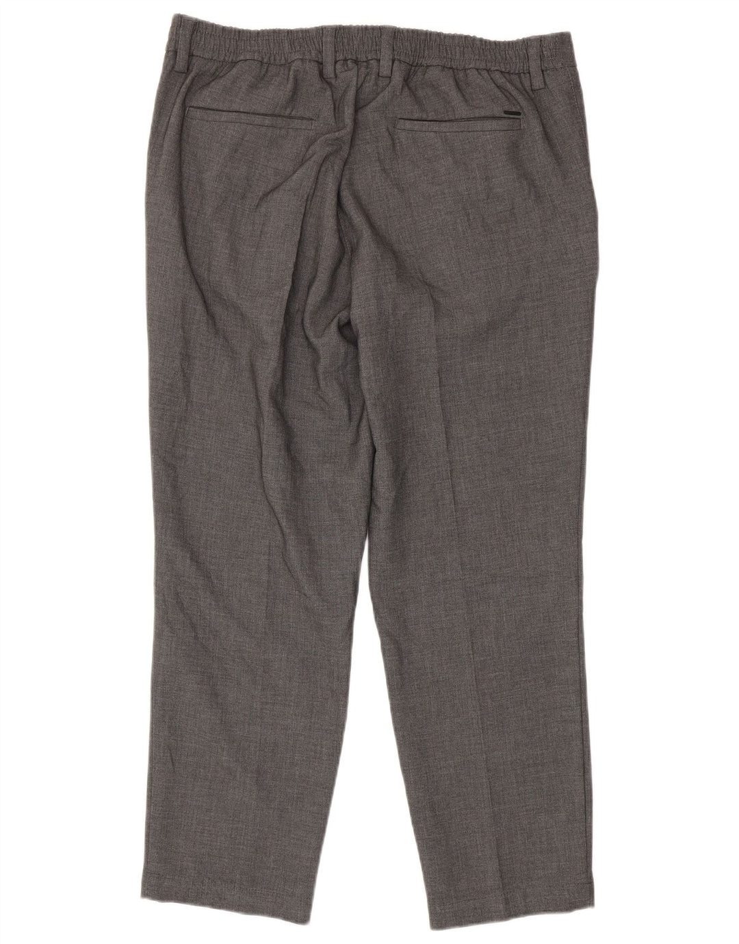 Pantaloni chino dritti da uomo Mac W38 L28 poliestere grigio
