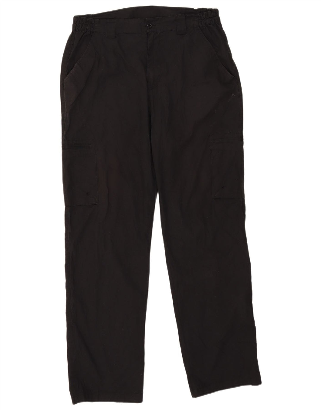Pantaloni cargo dritti da uomo Mountain Warehouse W34 L32 poliestere nero