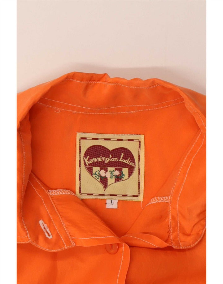 Camicia Kennington da donna UK 16 grande arancione