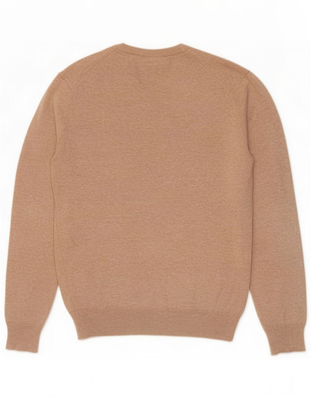 Hackett Maglione da uomo con scollo a V piccolo in cotone beige