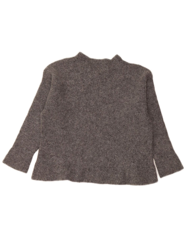 Maglione maglione girocollo per ragazze Calvin Klein 9-10 anni grande grigio poliammide