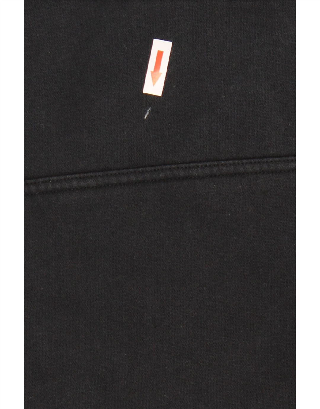 Felpa con cappuccio grafica Nike da uomo in cotone nero medio