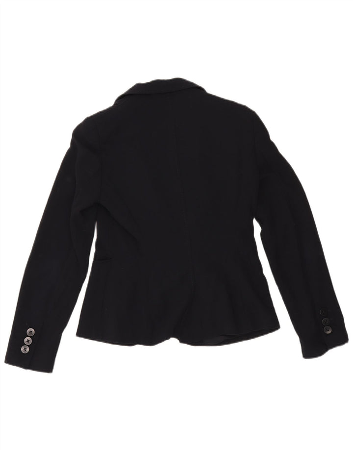 Giacca blazer da donna a 2 bottoni Emporio Armani UK 8 Small Blu Navy