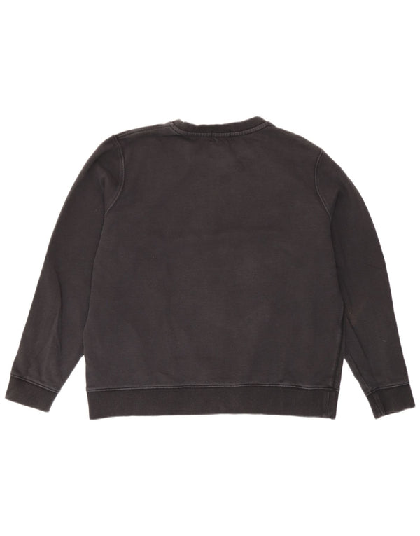 Felpa da donna Superdry Maglione UK 14 Large Nero Cotone