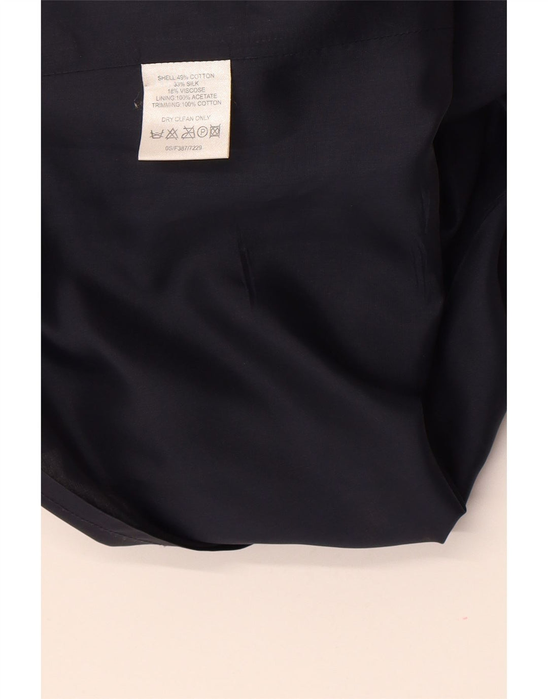 Abito tubino da donna Fenn Wright Manson UK 10 piccolo floreale blu navy