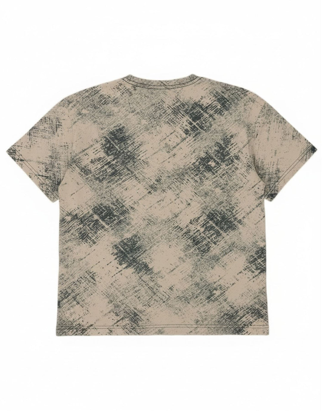 T-shirt grafica Converse per ragazzi, 12-13 anni, grande motivo a quadri bianco sporco