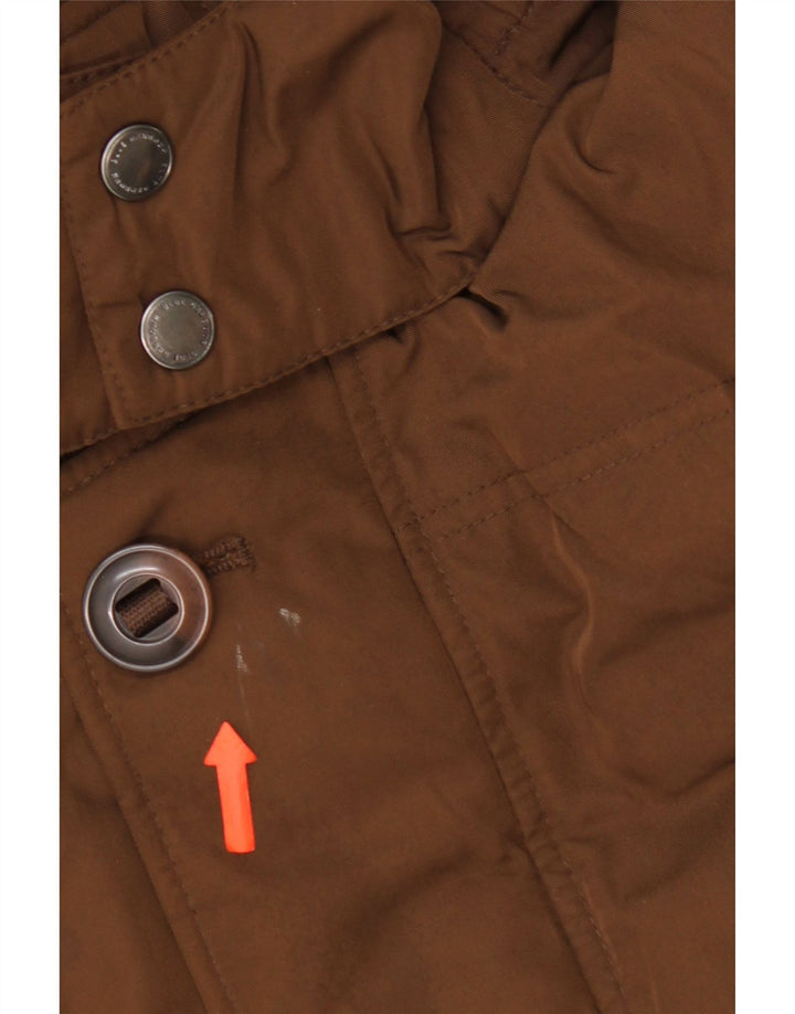 Giacca imbottita con cappuccio Marks & Spencer da uomo Blue Harbour UK 38 Marrone medio