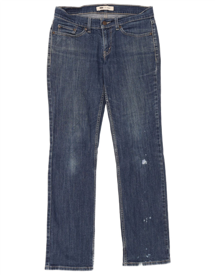 Jeans dritti Levi's 524 da donna W29 L32 cotone blu