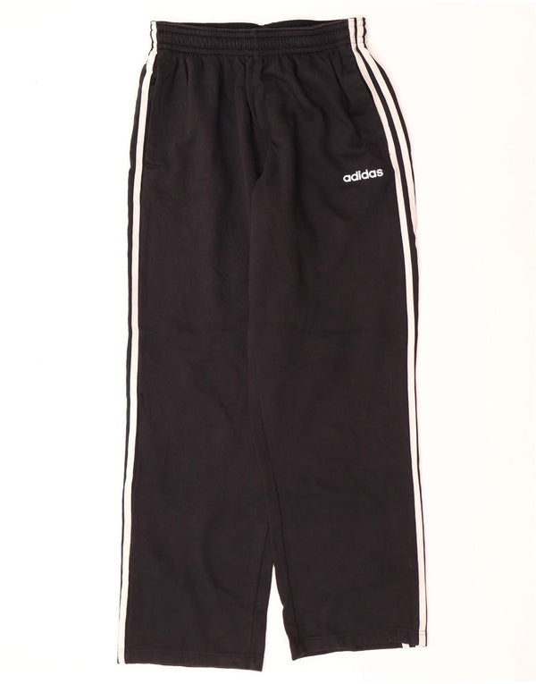 Pantaloni da tuta da donna ADIDAS UK 14 grandi in cotone nero