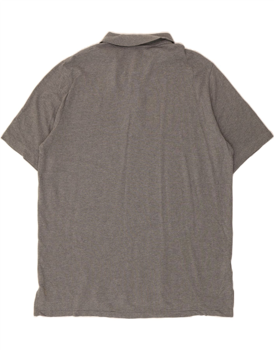 EDDIE BAUER Mens Polo Shirt 2XL Grey Cotton Vintage Eddie Bauer and Second-Hand Eddie Bauer from Messina Hembry 