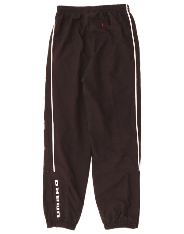 Pantaloni da tuta con grafica da ragazzo Umbro Joggers 11-12 anni Large Nero