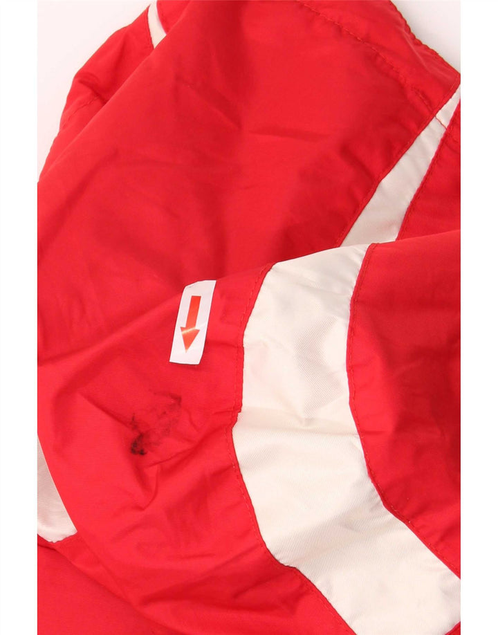 Giacca da sci con cappuccio da uomo Ladakh EU 50 Large Rosso Colourblock Poliestere
