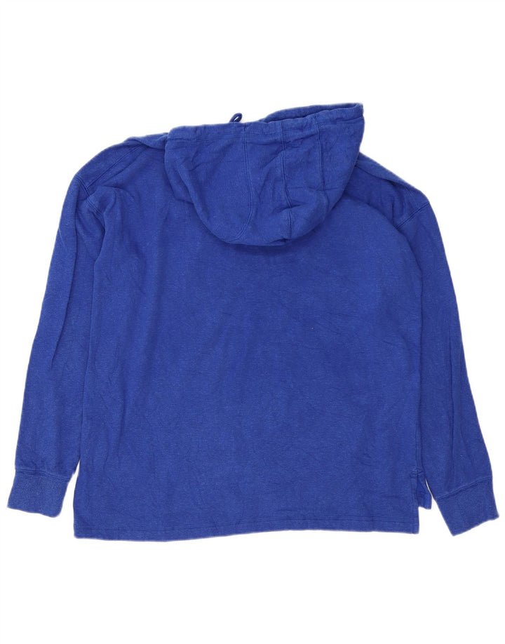 UNDER ARMOUR Felpa con cappuccio grafica Cold Gear da uomo in cotone blu medio