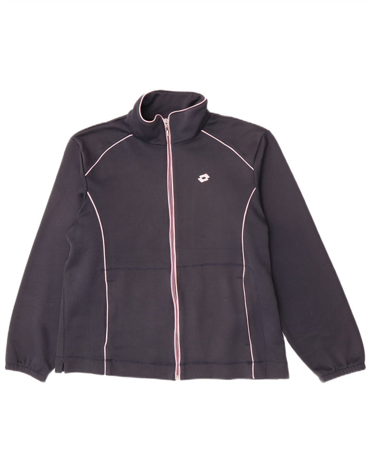 Giacca da tuta da donna Lotto UK 12 Medium Blu Navy