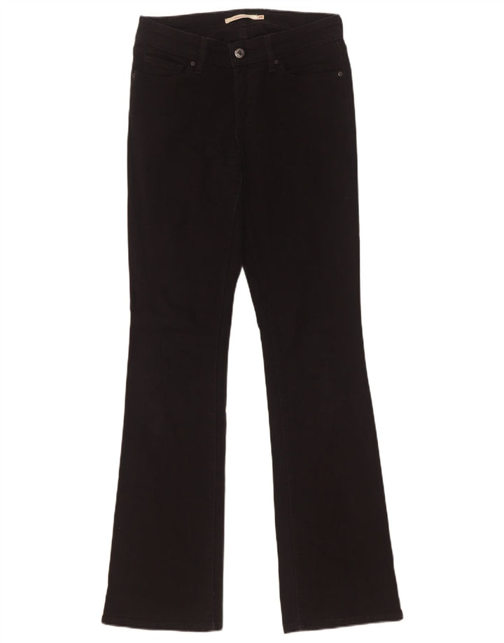 Jeans Levi's 715 Bootcut da donna W26 L32 cotone nero