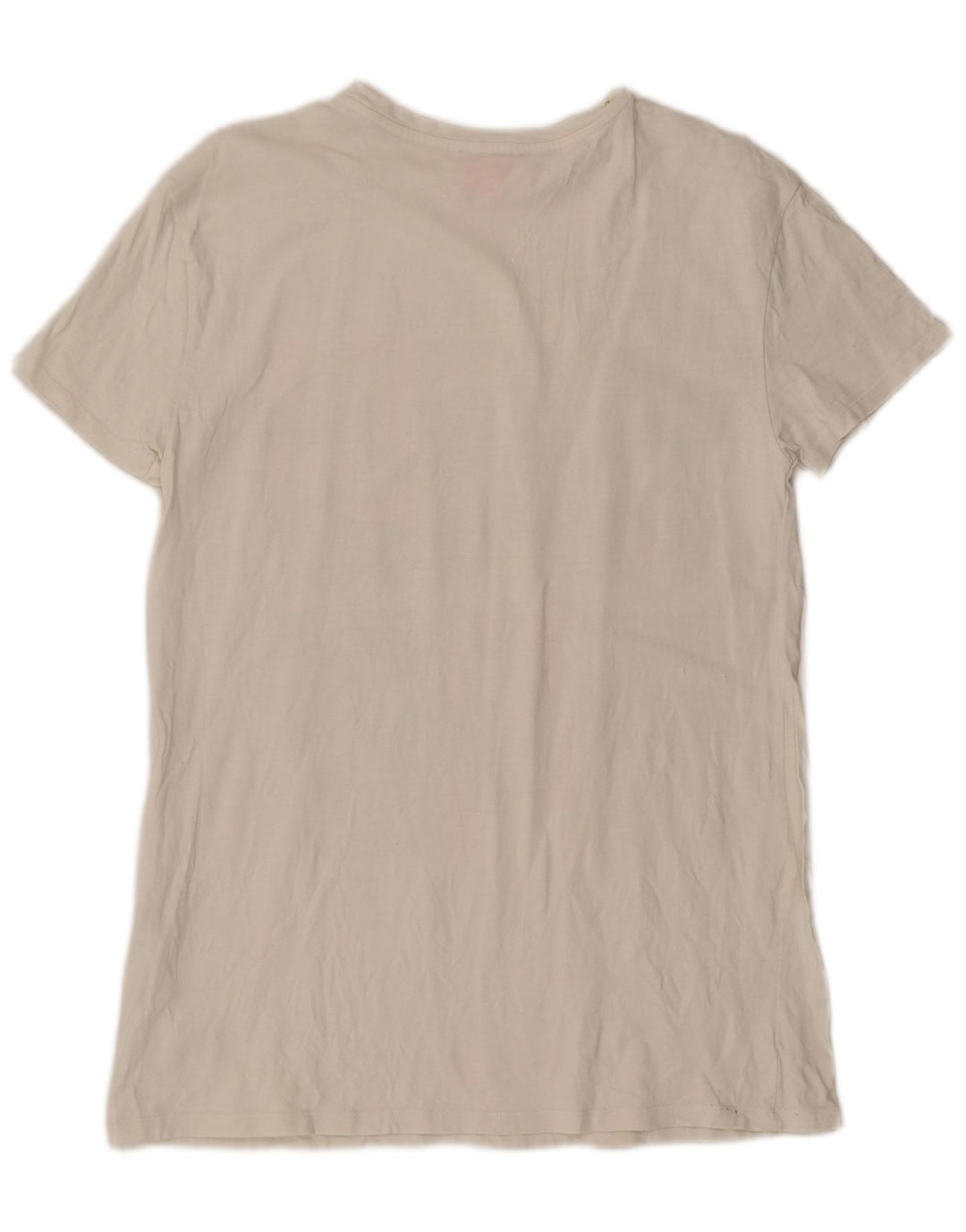 Zara T-shirt da donna con grafica Topolino UK 10 piccola in cotone bianco
