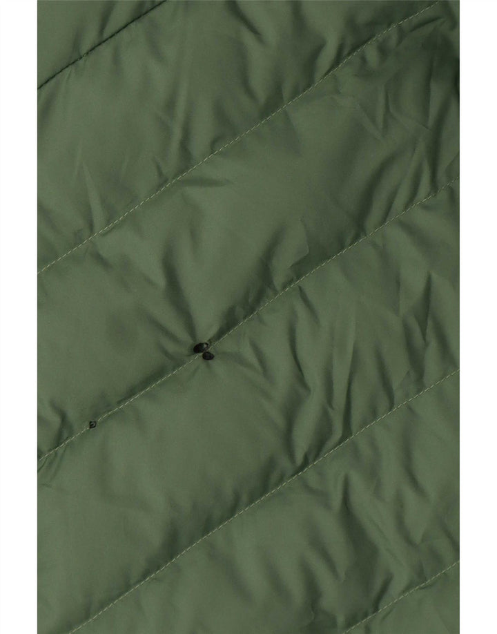 Giacca imbottita da uomo Puma UK 38 Poliestere color block verde medio