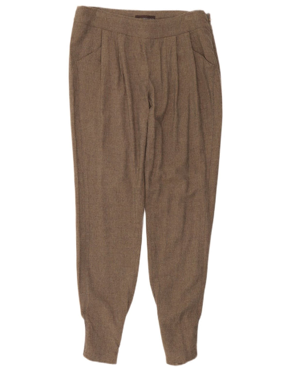 Pantaloni Joggers Donna Trussardi Casual W32 L30 Viscosa Marrone