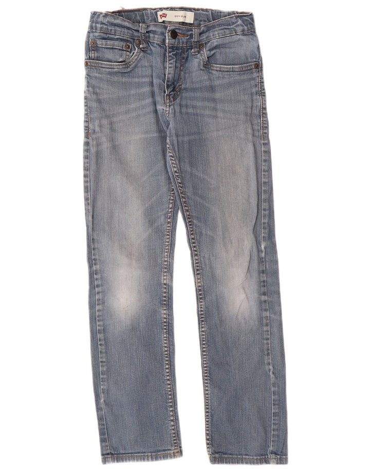 Levi's Ragazzi 511 Jeans Slim 11-12 anni W26 L26 Cotone Blu Classico