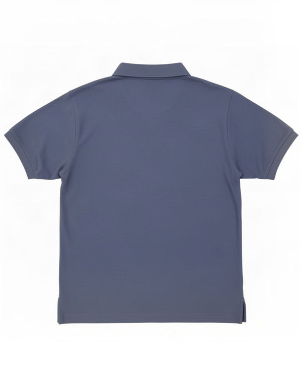 Polo Kappa Uomo Large Blu In Cotone