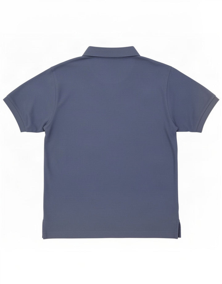 Polo Kappa Uomo Large Blu In Cotone