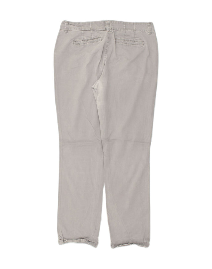LEE Womens Tapered Casual Trousers US 12 Large W33 L29 Grey Cotton | Vintage Lee | Thrift | Second-Hand Lee | Used Clothing | Messina Hembry 
