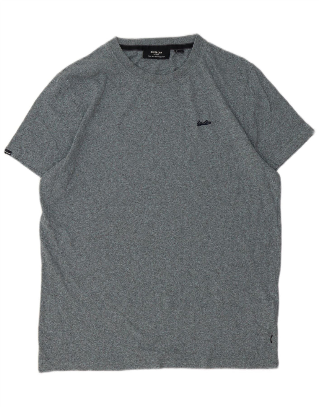 T-shirt da uomo SUPERDRY Top XL in cotone grigio