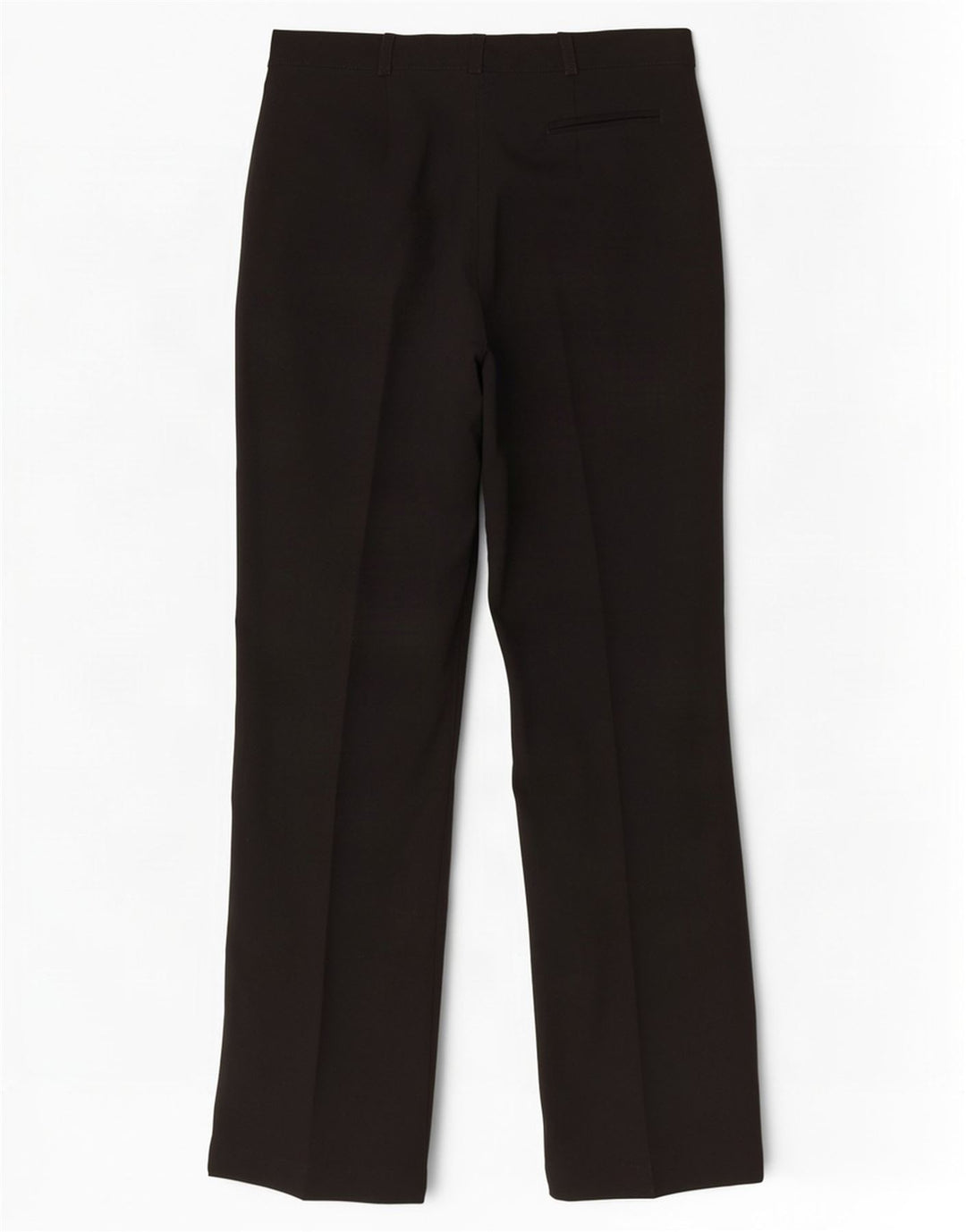 Pantaloni da abito dritti da donna Topshop UK 12 Medium W30 L30 Poliestere nero