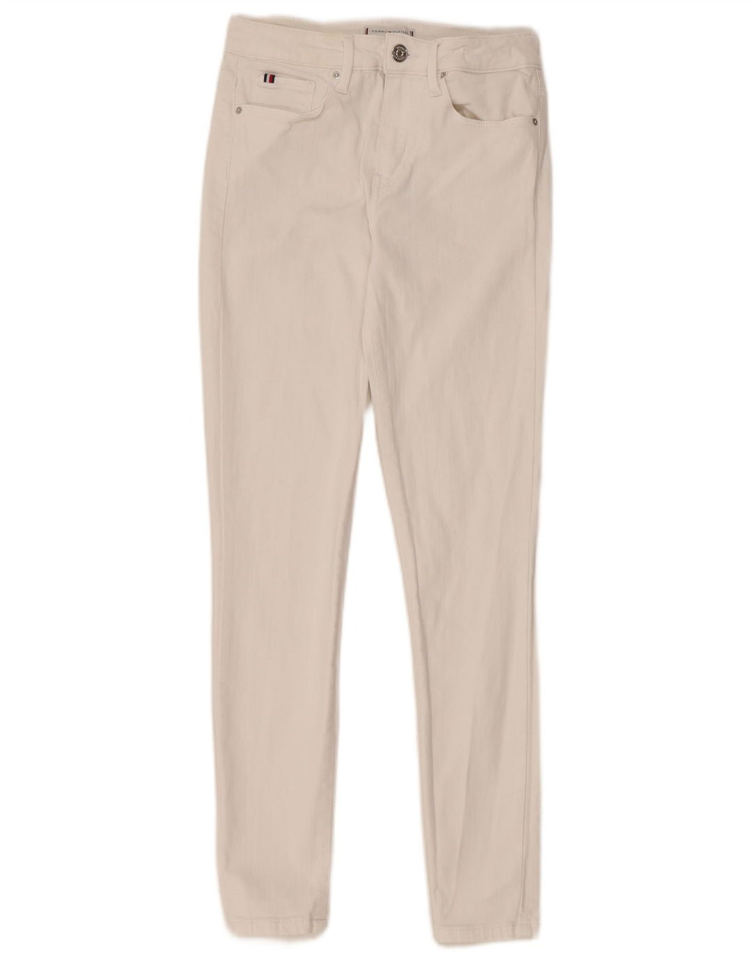 Jeans skinny Como da donna Tommy Hilfiger W28 L27 cotone bianco