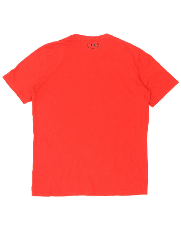 Maglietta Under Armour da uomo Heat Gear, taglia grande, rossa