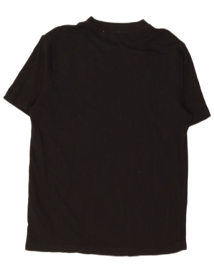 T-shirt grafica da uomo Puma Top Small in cotone nero