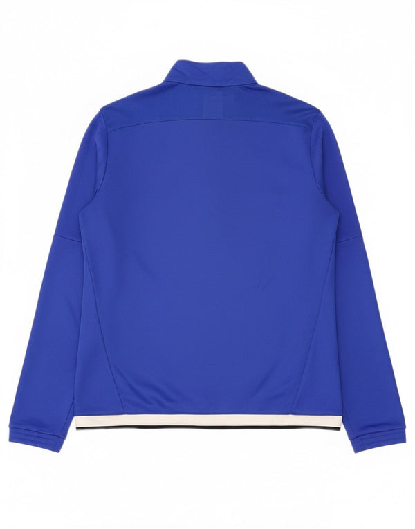 Giacca da ginnastica Adidas Royal White Graphic da donna UK 12/14 Blu medio