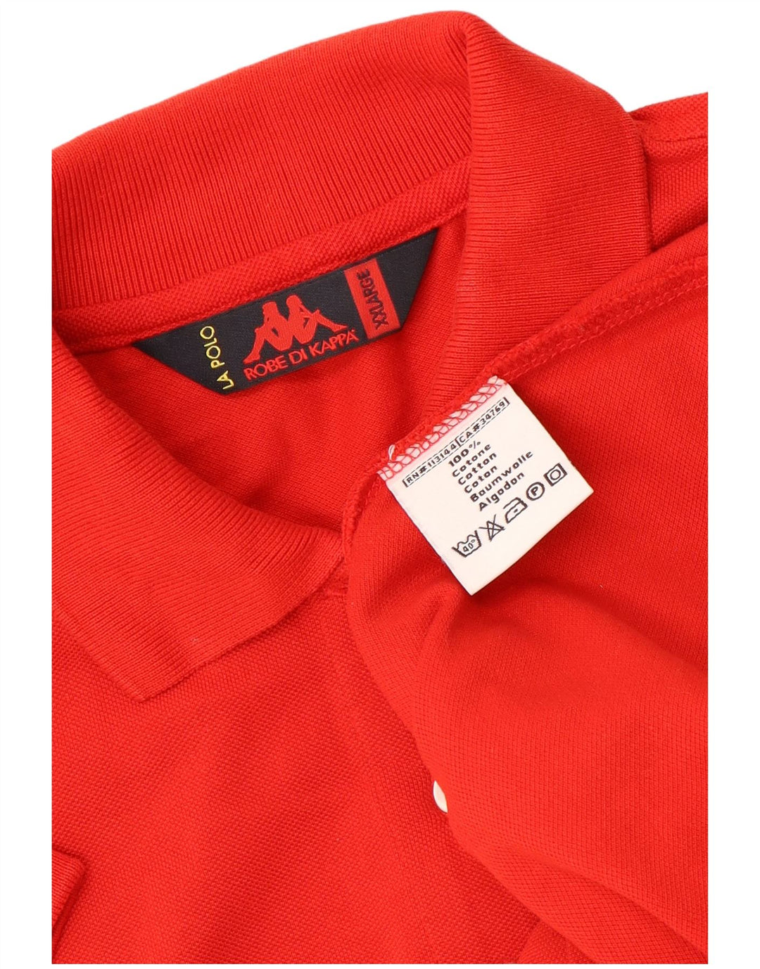 Polo da donna KAPPA UK 20 2XL rosso cotone